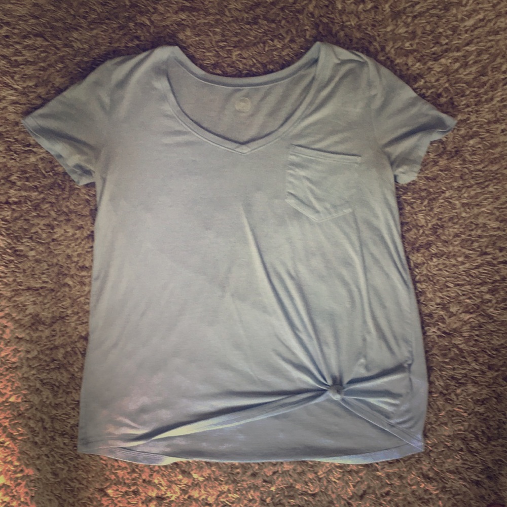 Baby blue tee